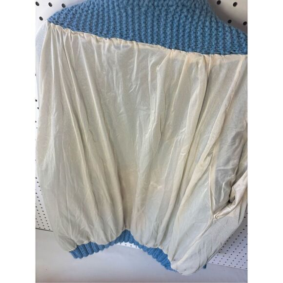 Vintage Handmade Knitted Lined Stag Deer Sweater - Picture 3 of 11